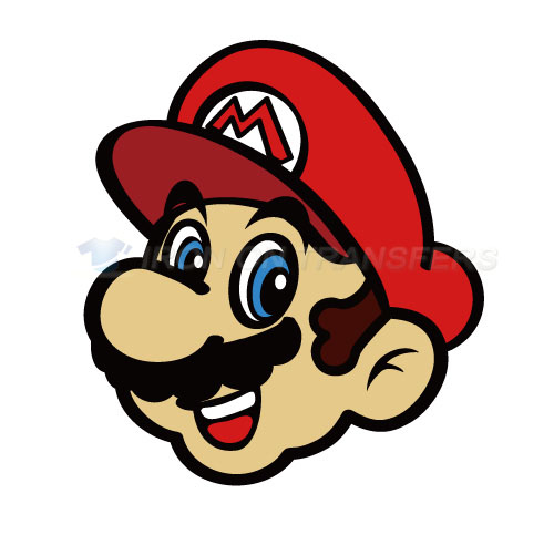 Mario Iron-on Stickers (Heat Transfers)NO.1363